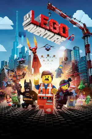 La Grande Aventure LEGO - Leur destin est entre ses petites mains jaunes. – affiche