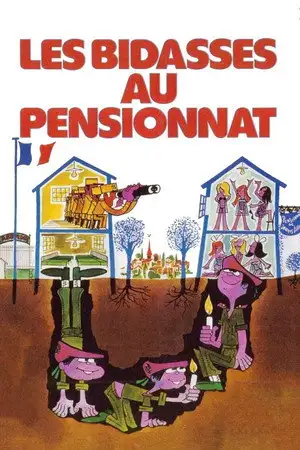 Les Bidasses au pensionnat – affiche