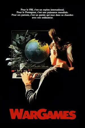WarGames - Et si un jeu vidéo déclenchait une guerre nucléaire ? – affiche