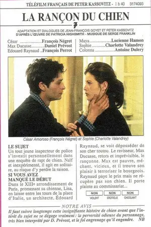 La rançon du chien – affiche