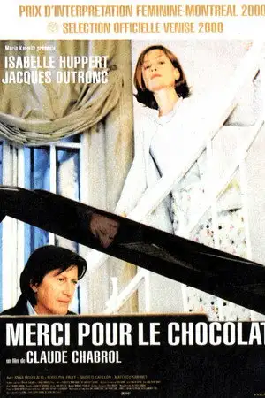 Merci pour le chocolat – affiche