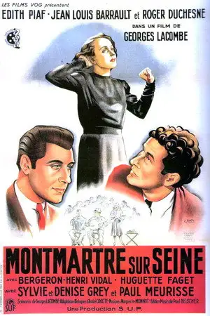 Montmartre sur Seine – affiche