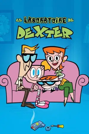 Le laboratoire de Dexter - Saison 1 - Médeedeetation transcendantale. - Les frères Justice : sacré oncle Sam. - Tribale poursuite – affiche