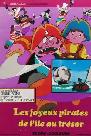 Les joyeux pirates de l'île au trésor – affiche
