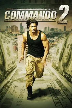 Commando 2: La piste de l'argent noir – affiche