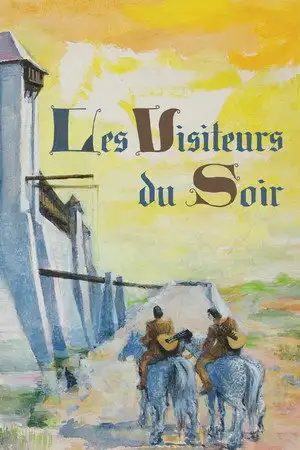 Les Visiteurs du soir – affiche