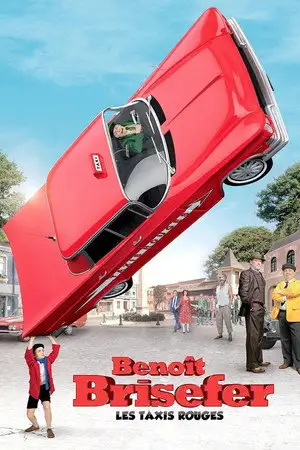 Benoît Brisefer : Les taxis rouges – affiche