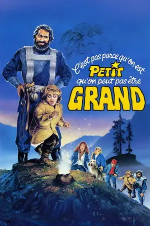 C'est pas parce qu'on est petit qu'on peut pas être grand - Où peu importe votre taille, juste la taille dont vous rêvez. – affiche