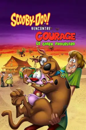 Scooby-Doo ! et Courage, le chien froussard – affiche
