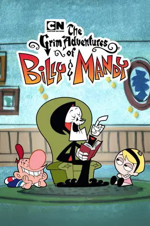 Billy et Mandy, aventuriers de l'au-delà - Saison 2 - Un jour à la plage. - Billy et les poulets – affiche