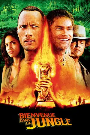 Bienvenue dans la jungle - L'or, ça se divise… Les emmerdes, ça se multiplie. – affiche
