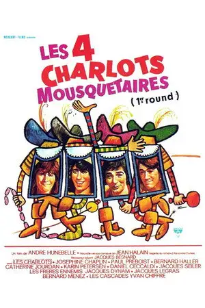 Les Quatre Charlots mousquetaires - 1er Round – affiche