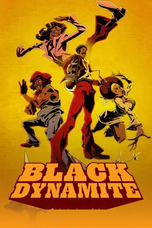 Black Dynamite - Saison 2 - Les dents de la Mer noire ou Les dindes des mers sont à croquer – affiche