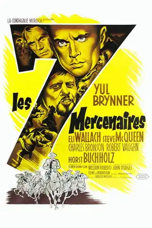 Les Sept Mercenaires - 7 hommes contre une horde sauvage ! – affiche