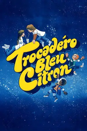 Trocadéro bleu citron – affiche