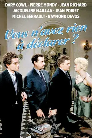 Vous n'avez rien à déclarer ? – affiche