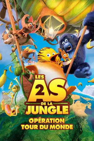 Les As de la jungle 2 : Opération tour du monde – affiche