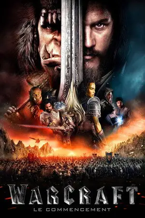 Warcraft : Le Commencement - Deux mondes. Une seule terre. – affiche