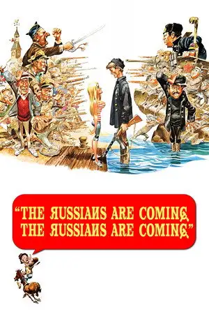 Les Russes arrivent - C'est un complot ! ...pour faire mourir de rire le monde !! – affiche