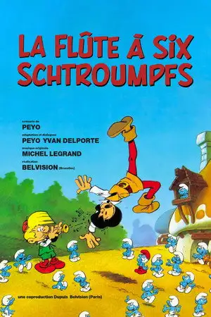 La Flûte à six schtroumpfs - Un p'tit Schtroumpf, deux p'tits Schtroumpfs, trois p'tits Schtroumpfs... – affiche