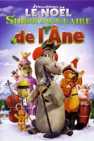Le Noël Shrektaculaire de l'âne – affiche