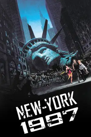 New-York 1997 - 1997. New York est devenu un quartier de haute sécurité. S'en échapper est impossible. Y pénétrer est un acte de démence. – affiche