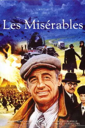 Les Misérables - Dans une période de chaos et dans un monde en pleine mutation, il a été poussé, par un livre qu'il ne pouvait pas lire, à devenir le héros qu'il ne pouvait pas imaginer. – affiche