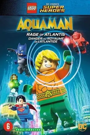 LEGO DC Comics Super Héros - Aquaman - Danger au royaume de l'Atlantide – affiche