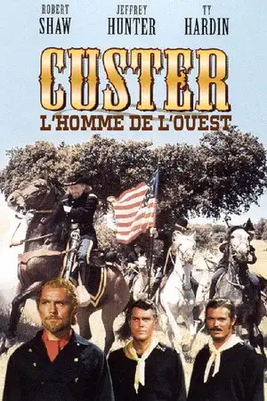 Custer, l'homme de l'Ouest – affiche