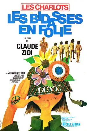 Les Bidasses en folie – affiche